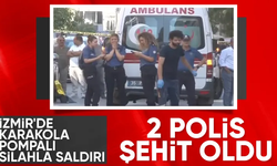 İzmir'de karakola silahlı saldırı: İki polis şehit, bir yaralı