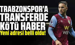 Trabzonspor'a transferde kötü  haber
