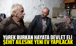 Yürek burkan hayata devlet eli: Şehit ailesine yeni ev yapılacak