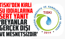 TİSKİ’den kirli su iddialarına sert yanıt: "Beyanlar gerçek dışı ve mesnetsizdir"