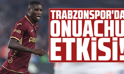 Trabzonspor'da Onuachu etkisi!