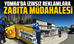 Yomra’da İzinsiz Reklamlara Zabıta Müdahalesi