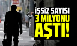 İşsiz sayısı 3 milyonu aştı!