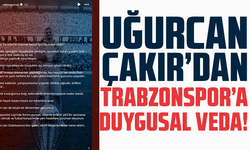 Uğurcan Çakır’dan Trabzonspor’a duygusal veda!