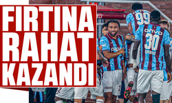 Trabzonspor rahat kazandı!