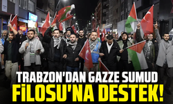 Trabzon'dan Gazze Sumud Filosu'na destek!