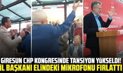 Giresun'da CHP kongresinde gerginlik