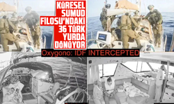 Küresel Sumud Filosu'ndaki 36 Türk yurda dönüyor