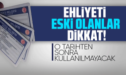 Eski tip ehliyetler için son fırsat: 31 Ekim'e dikkat!