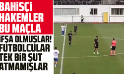 Bahisçi hakemler bu maçla ifşa olmuşlar! Futbolcular tek bir şut atmamışlar