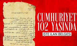 Türkiye Cumhuriyeti 102 yaşında! Cumhuriyet'in kuruluşunun tarihi belgeleri...