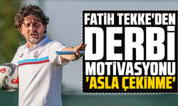 Fatih Tekke'den derbi motivasyonu: 'Asla çekinme'