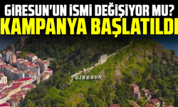 'Giresun ismi değişsin' kampanyası başlatıldı