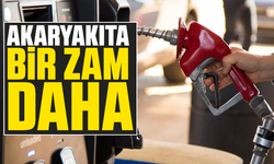 Akaryakıta bir zam daha
