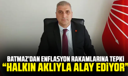 Batmaz’dan enflasyon rakamlarına tepki: “Halkın aklıyla alay ediyor”