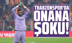 Trabzonspor'da Andre Onana şoku! Antrenmanda yer almadı