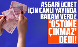 Asgari ücret için canlı yayında rakam verdi! "Üstüne çıkmaz" dedi!