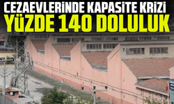 Cezaevlerinde kapasite krizi: Yüzde 140 doluluk