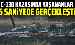 Gürcistan'da C-130 kazasında yaşananlar 5 saniyede gerçekleşti