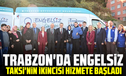Trabzon'da Engelsiz Taksi'nin ikincisi hizmete başladı