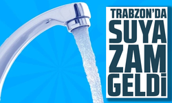 Trabzon’da suya zam geldi