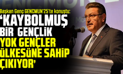 Başkan Genç GENCMUN’25’te konuştu: “Artık kaybolmuş bir gençlik yok"