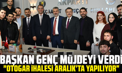 Başkan Genç Akçaabat'a müjdeyi verdi "Otogar ihalesi Aralık'ta yapılıyor"