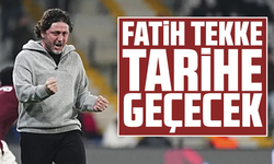 Trabzonspor'da Fatih Tekke tarihe geçecek!