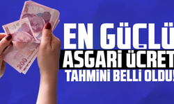 En güçlü asgari ücret tahmini belli oldu!