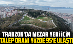 Trabzon'da mezar yeri için talep oranı yüzde 95'e ulaştı