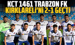 KCT 1461 Trabzon FK Kırklareli'ni 2-1 Geçti