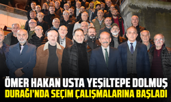 Ömer Hakan Usta Yeşiltepe Dolmuş Durağı’nda Seçim Çalışmalarına Başladı