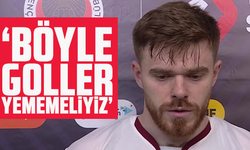 Batagov  "Böyle goller yememeliyiz"