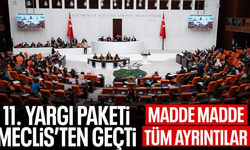 11. Yargı Paketi'nde infaz indirimi içeren 27'inci madde kabul edildi