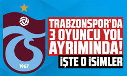 Trabzonspor’da 3 oyuncu yol ayrımında! İşte o isimler