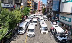 Trabzon'da dolmuşlar yeni yerine taşınıyor