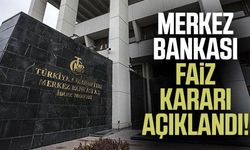 Yılın ilk faiz kararı açıklandı