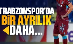 Trabzonspor'da bir ayrılık daha resmen bildirildi