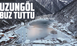 Uzungöl buz tuttu