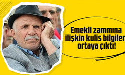 Emekli zammına ilişkin kulis bilgileri ortaya çıktı!