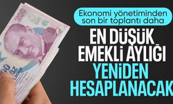 En düşük emekli aylığı için toplantı