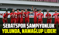 Sebatspor şampiyonluk yolunda, namağlup lider!