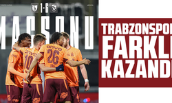 Trabzonspor farklı kazandı