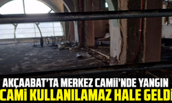 Akçaabat’ta Merkez Camii’nde Yangın: Cami Kullanılamaz Hale Geldi