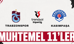 Trabzonspor - Kasımpaşa muhtemel 11^'ler