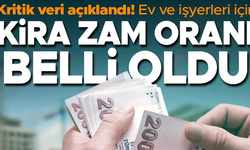 TÜİK enflasyon verilerini açıkladı: Kira artış oranı belli oldu