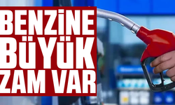 Benzine büyük zam var litresi bakın kaç lira olacak