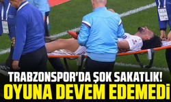 Trabzonspor'da şok sakatlık! Oyuna devem edemedi