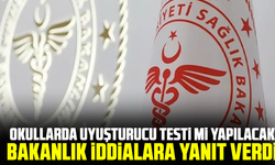Okullarda uyuşturucu testi mi yapılacak: Bakanlık iddialara yanıt verdi