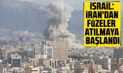 İsrail: İran'dan füzeler atılmaya başlandı